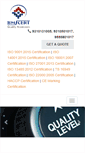 Mobile Screenshot of bmscert.com
