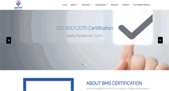 Desktop Screenshot of bmscert.org